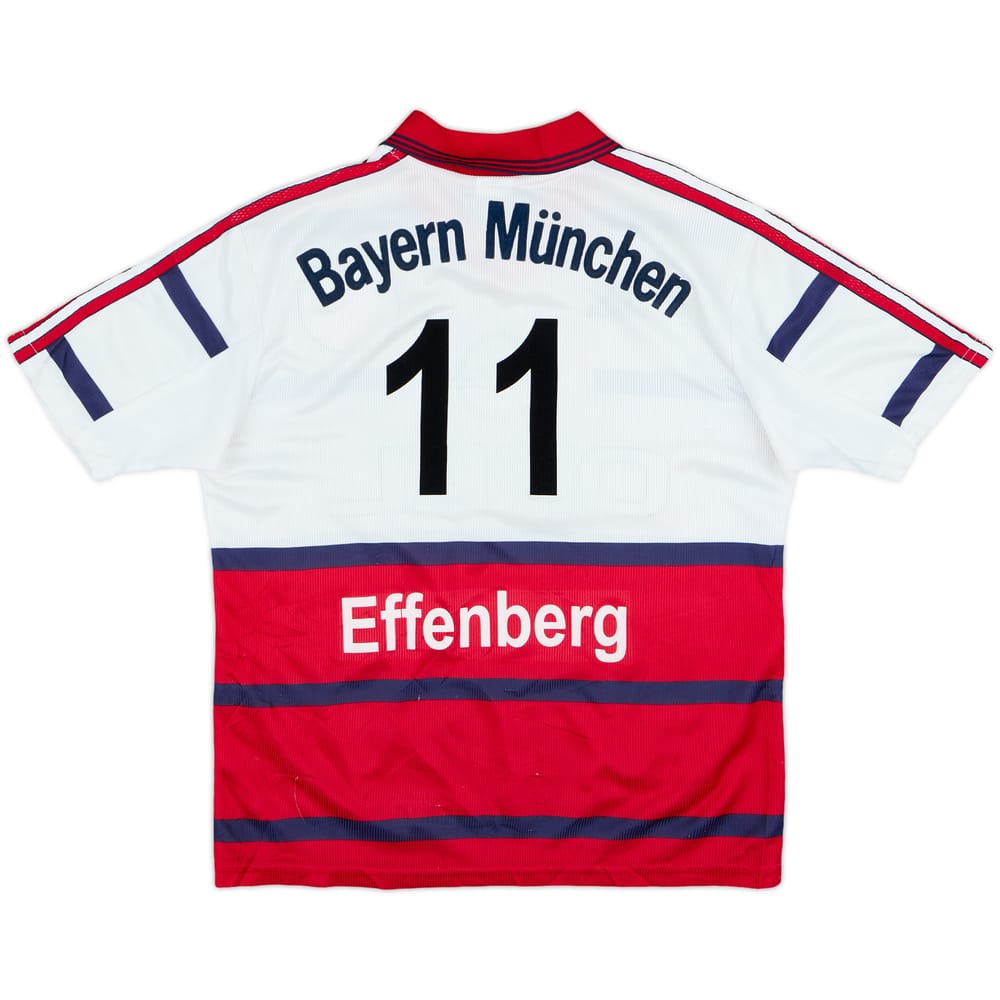 1998-00 Bayern Munich Away Shirt Effenberg #11 - 6/10 - (L.Boys)