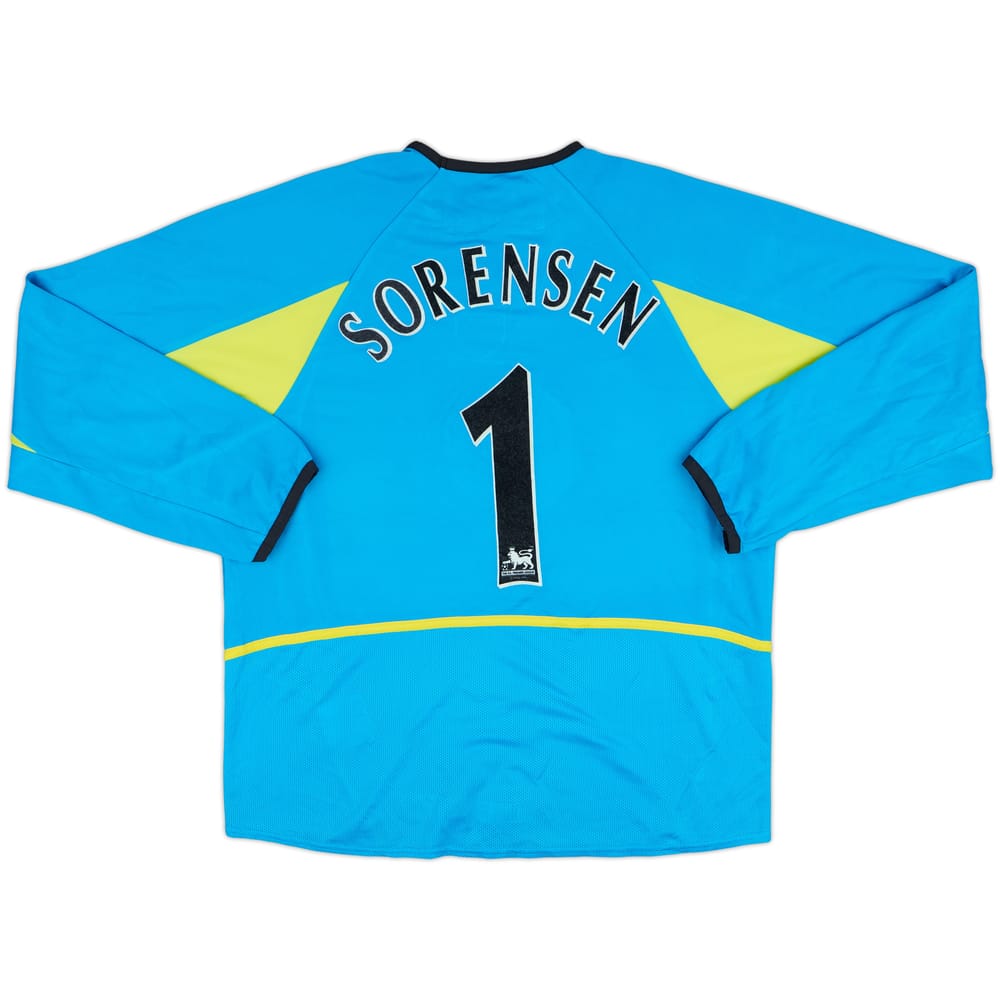 2003-04 Aston Villa GK Shirt Sørensen #1 - 8/10 - (S)