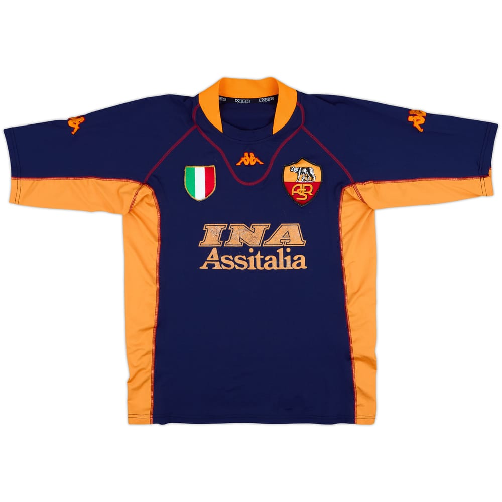2001-02 Roma Third Shirt - 5/10 - (XL)
