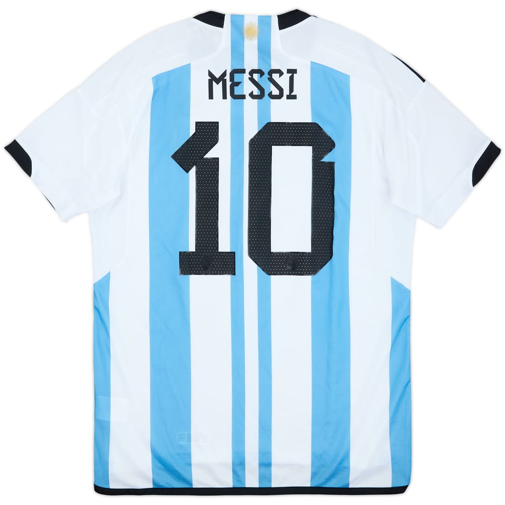2022-23 Argentina Home Shirt Messi #10 (L)
