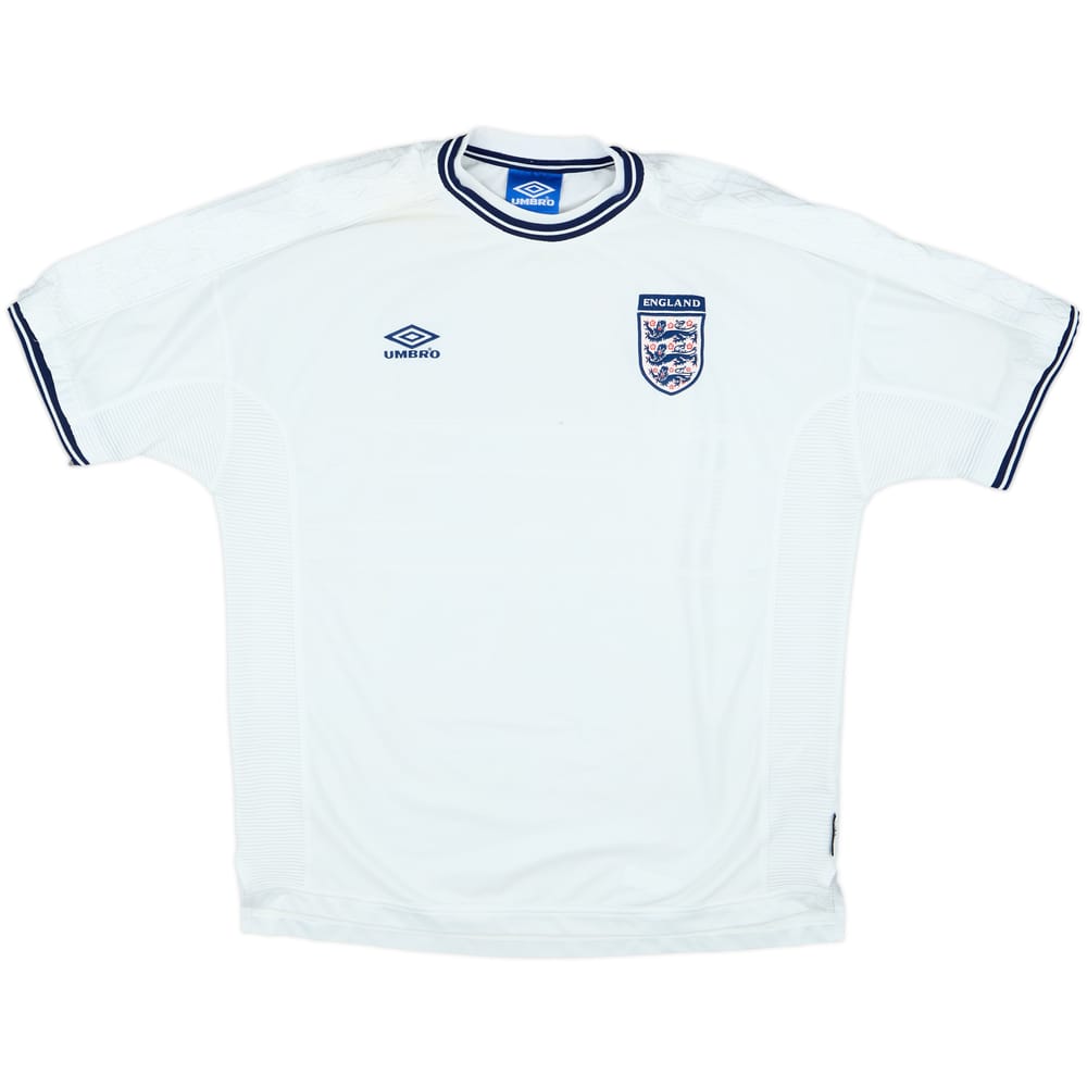 1999-01 England Home Shirt - 5/10 - (XXL)
