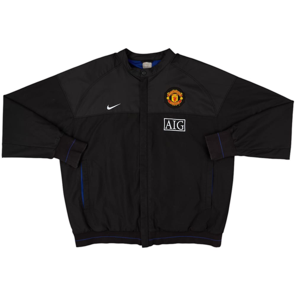 2008-09 Manchester United Nike Track Jacket - 8/10 - (XL)