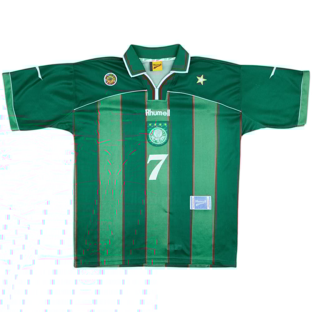 1999 Palmeiras Third Shirt #7 - 7/10 - (XL)