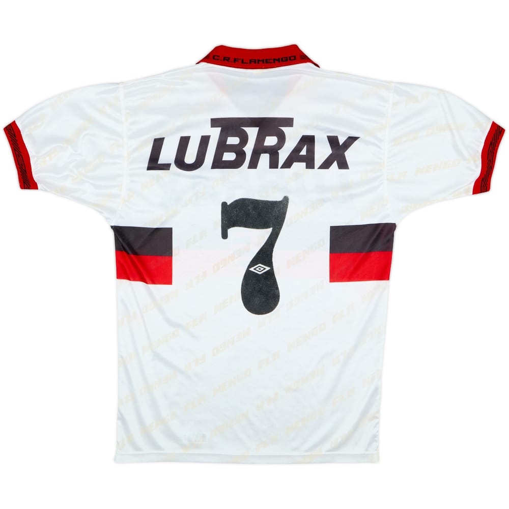 1993-94 Flamengo Away Shirt #7 - 8/10 - (M/L)