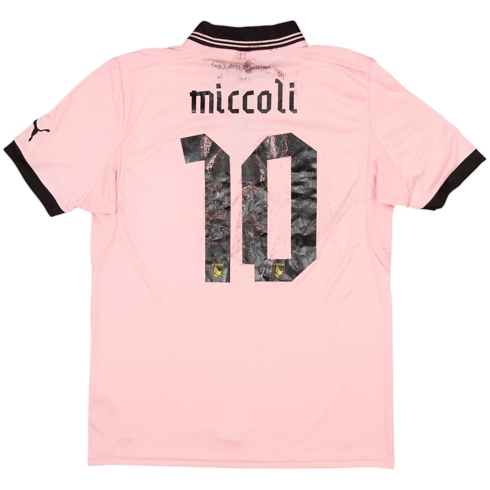 2012-13 Palermo Home Shirt Miccoli #10 - 4/10 - (L)