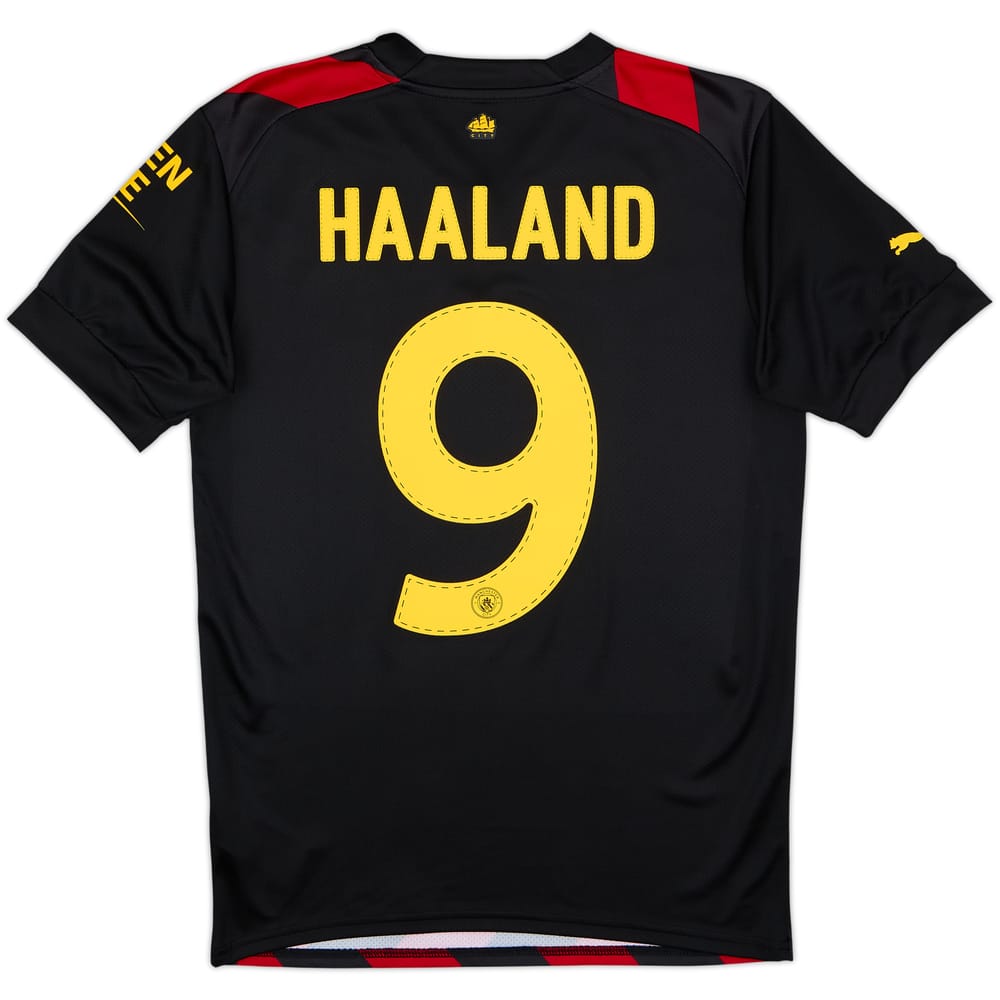 2022-23 Manchester City Away Shirt Haaland #9 (S)