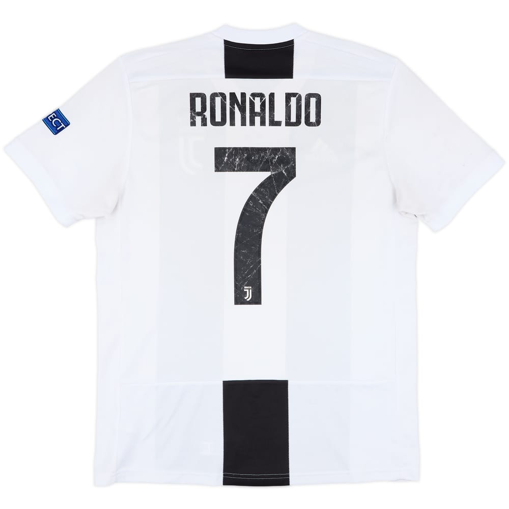 2018-19 Juventus Home Shirt Ronaldo #7 - 4/10 - (M)