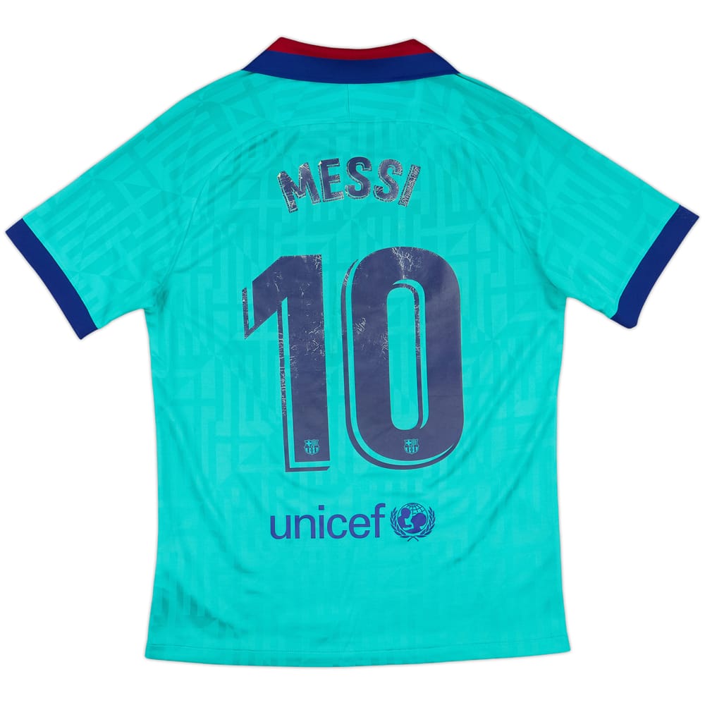 2019-20 Barcelona Third CL Shirt Messi #10 - 5/10 - (M)