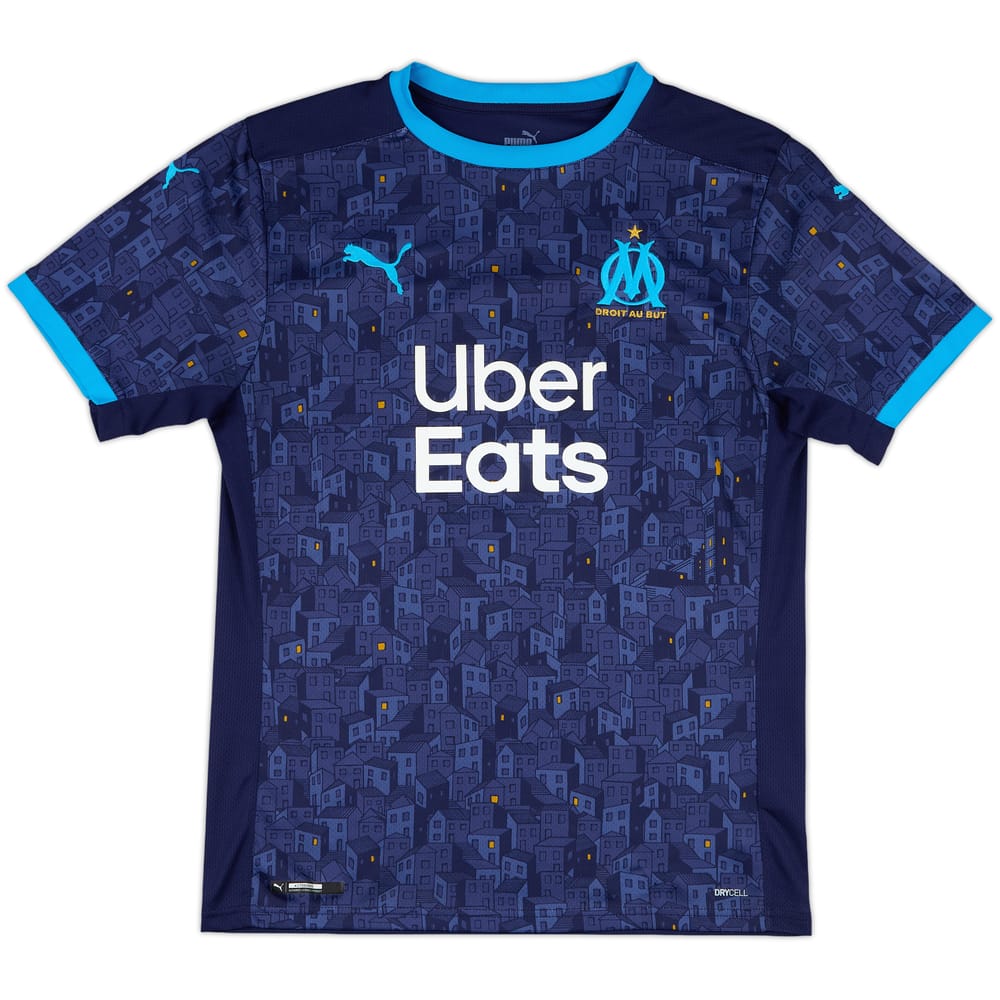 2020-21 Olympique Marseille Away Shirt - 7/10 - (M)