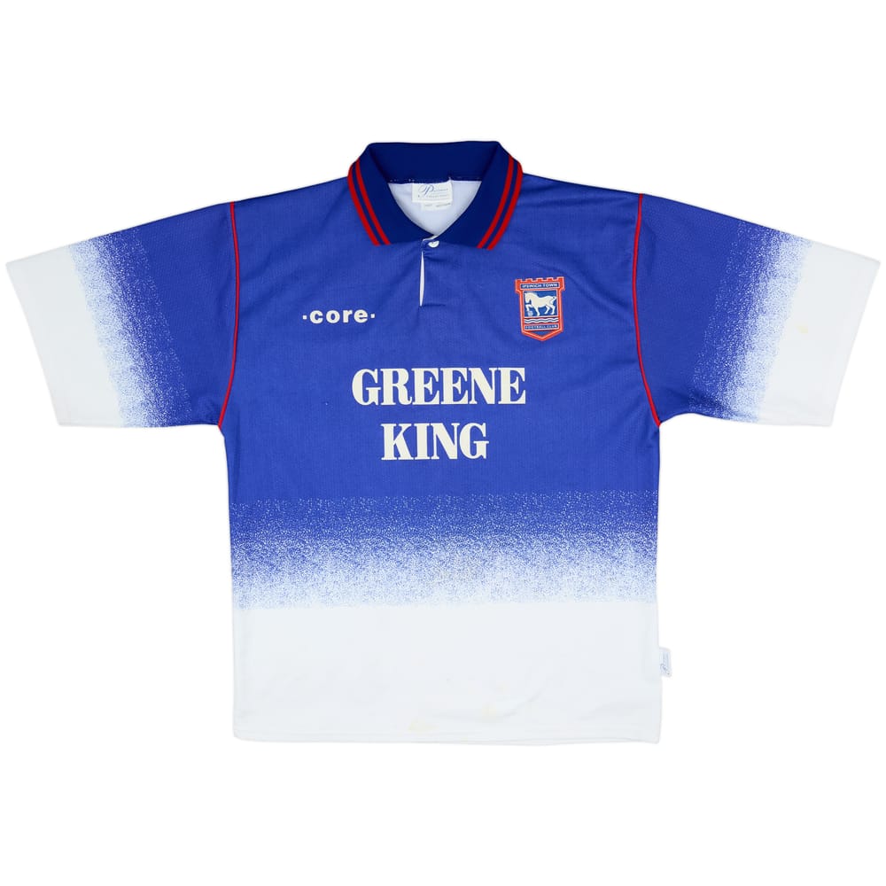 1995-97 Ipswich Home Shirt - 7/10 - (L)
