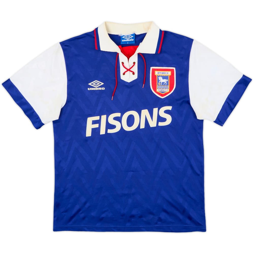 1992-94 Ipswich Home Shirt #10 - 5/10 - (M)