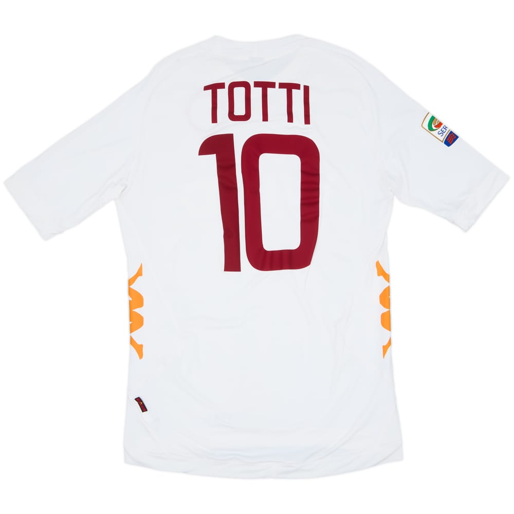 2011-12 Roma Away Shirt Totti #10 - 9/10 - (XL)