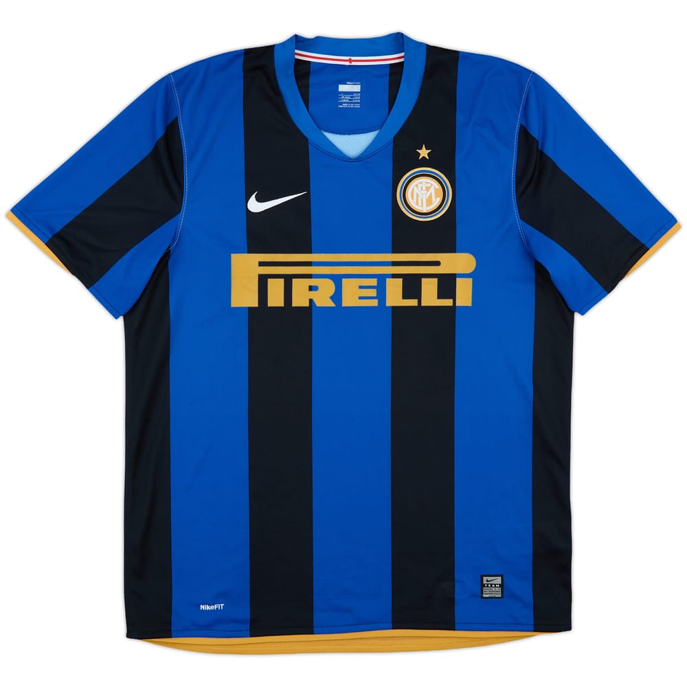 2008-09 Inter Milan Home Shirt - 10/10 - (L)
