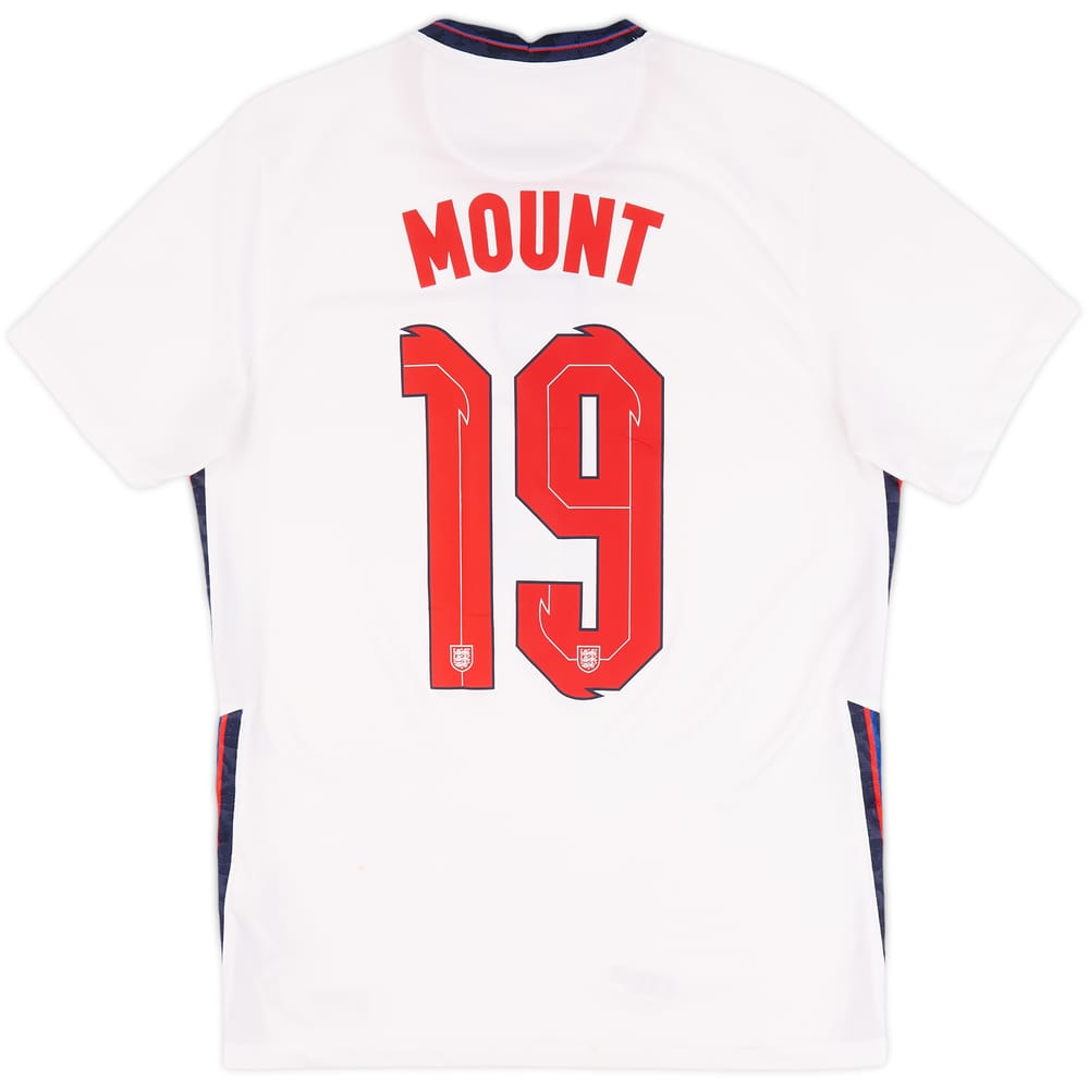 2020-22 England Home Shirt Mount #19 - 6/10 - (M)