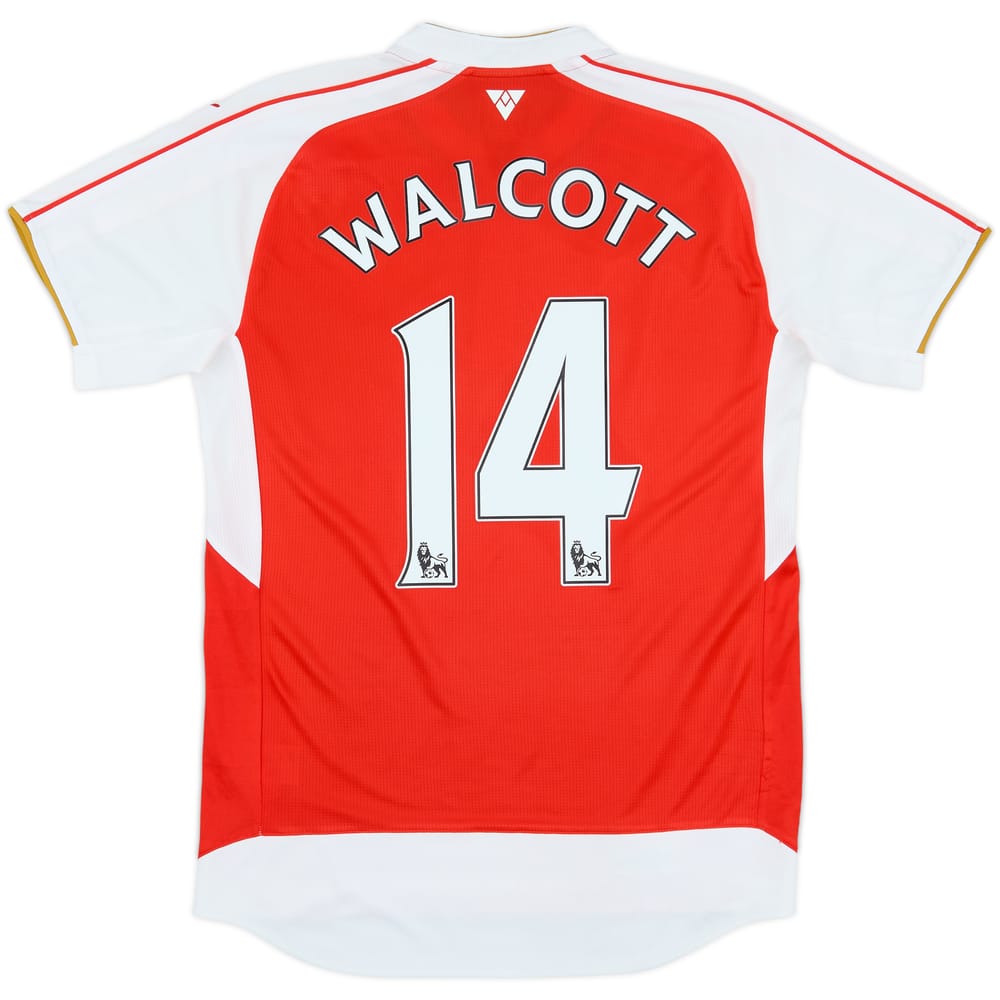 2015-16 Arsenal Home Shirt Walcott #14 - 8/10 - (S)