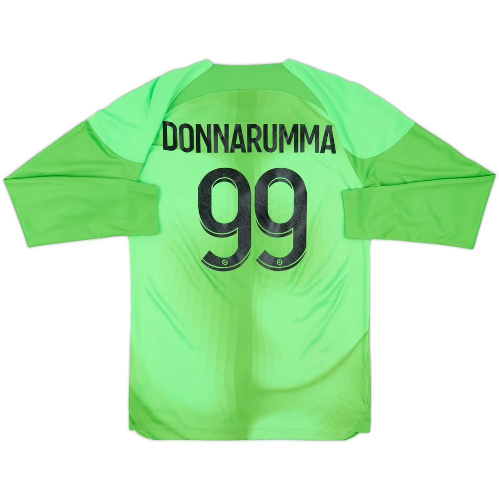 2022-23 Paris Saint-Germain GK Shirt Donnarumma #99 - 8/10 - (S)