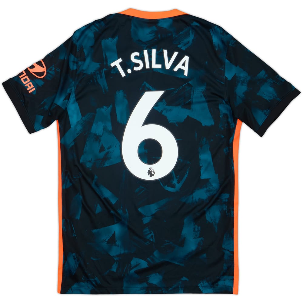 2021-22 Chelsea Third Shirt T.Silva #6 - 7/10 - (M)