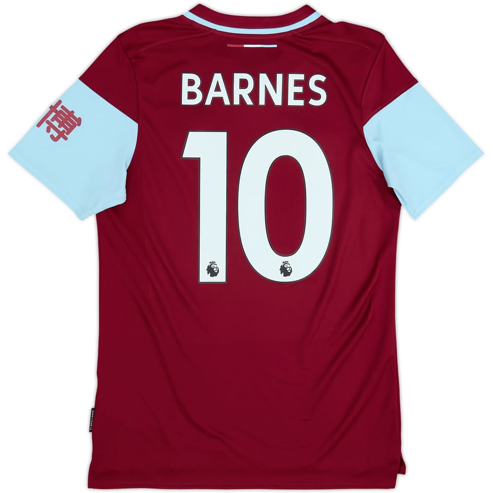 2020-21 Burnley Home Shirt Barnes #10 - 10/10 - (S)