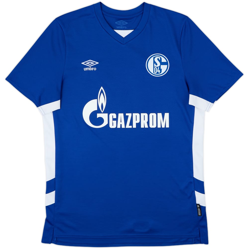 2021-22 Schalke Home Shirt - 10/10 - (L)