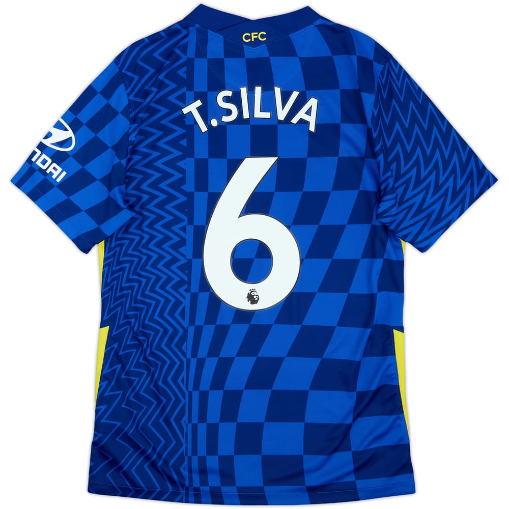 2021-22 Chelsea Home Shirt T.Silva #6 - 9/10 - (M)