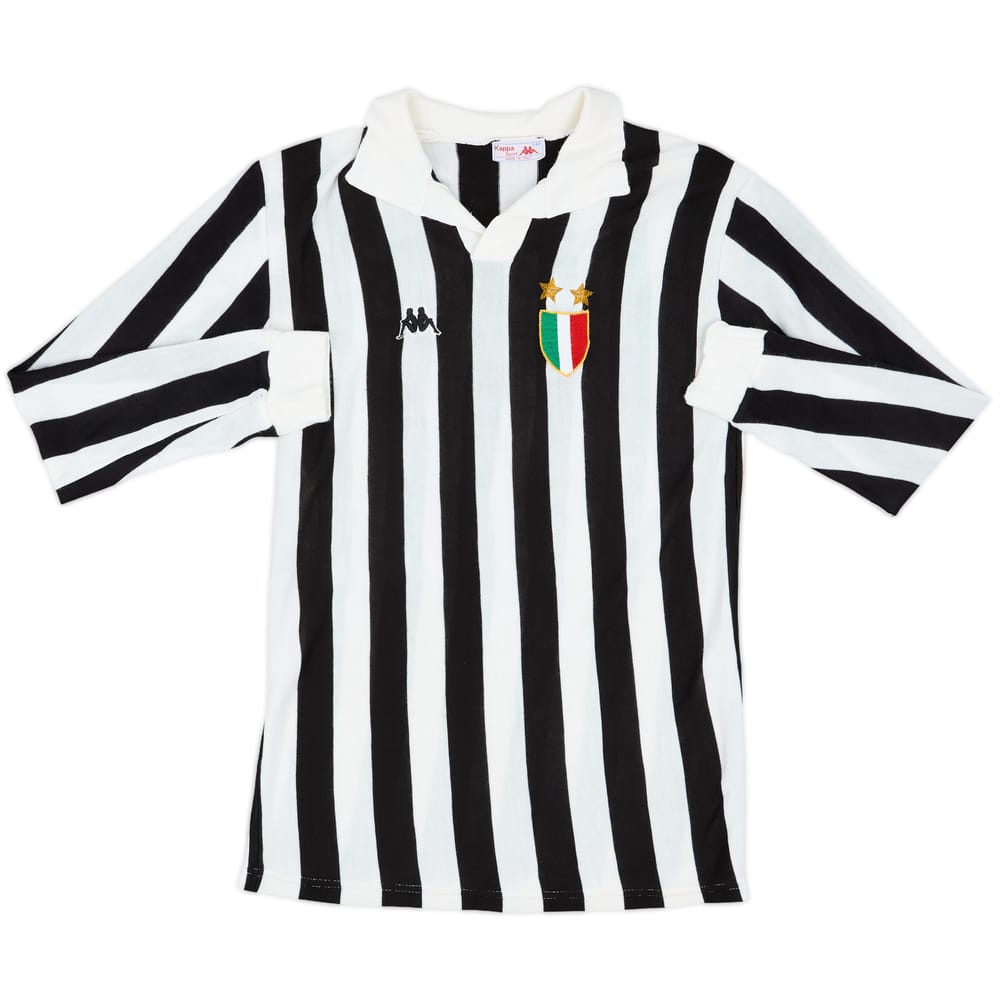 1982-83 Juventus Home L/S Shirt #10 - 9/10 - (M)