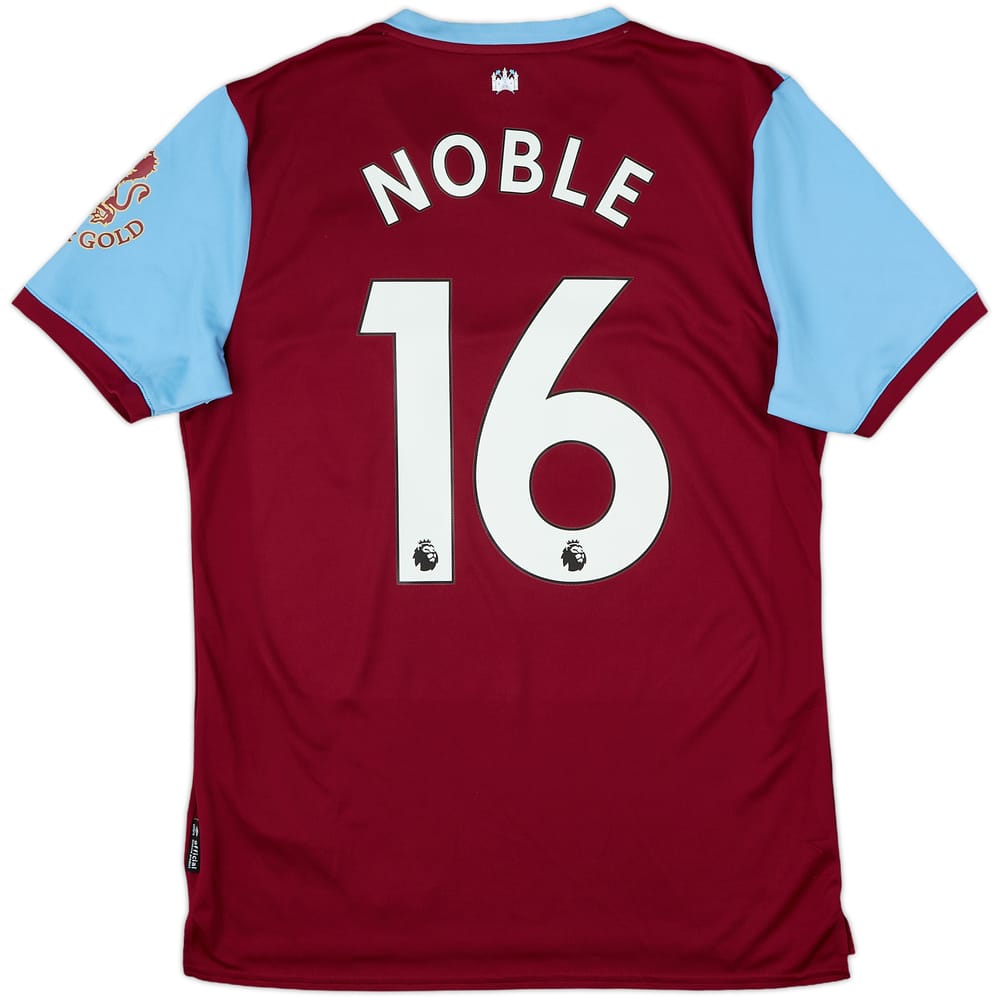 2019-20 West Ham Home Shirt Noble #16 - 7/10 - (M)