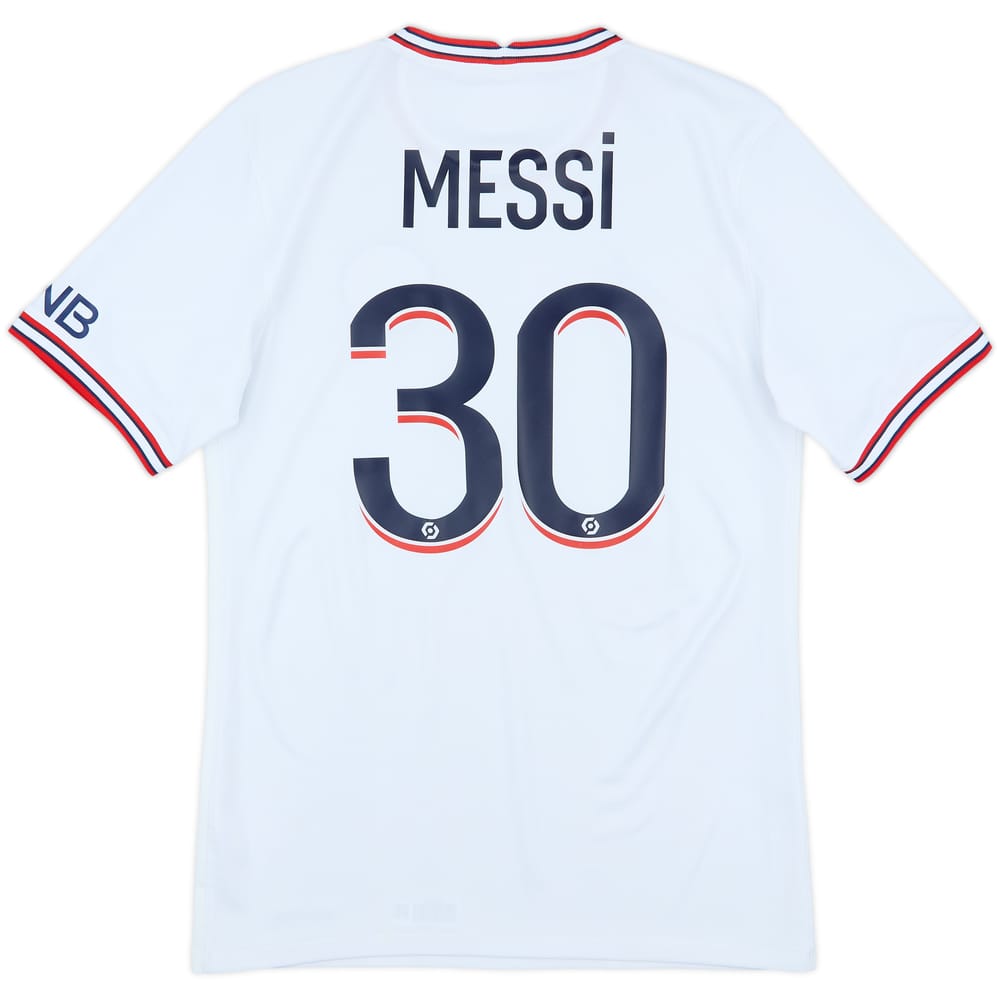 2021-22 Paris Saint-Germain Fourth Shirt Messi #30 - 9/10 - (S)