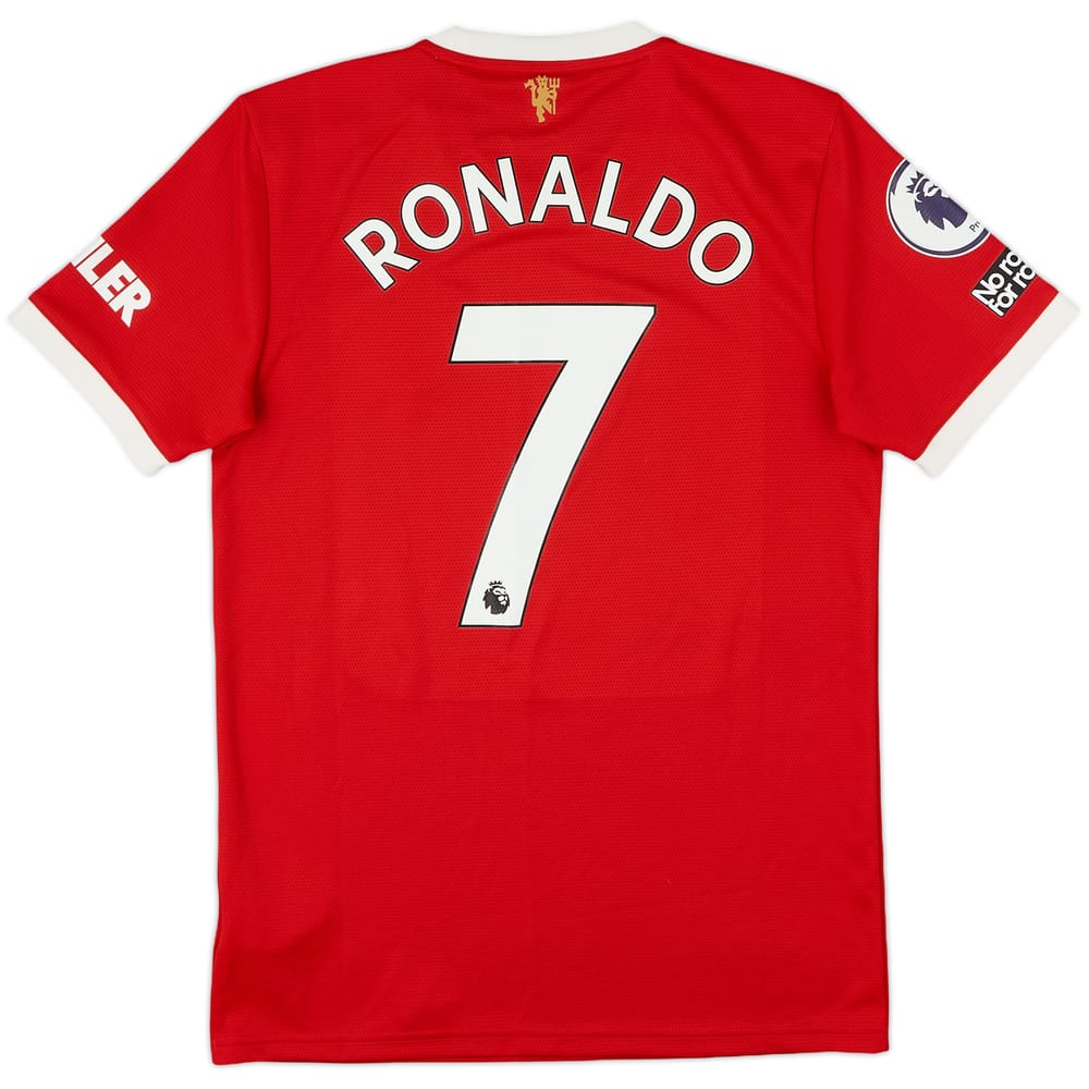 2021-22 Manchester United Home Shirt Ronaldo #7 - 10/10 - (S)