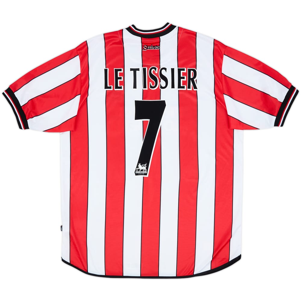 2001-03 Southampton Home Shirt Le Tissier #7 - 9/10 - (L)