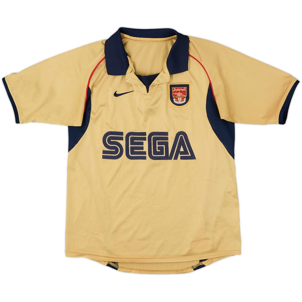 2001-02 Arsenal Away Shirt - 8/10 - (L.Boys)
