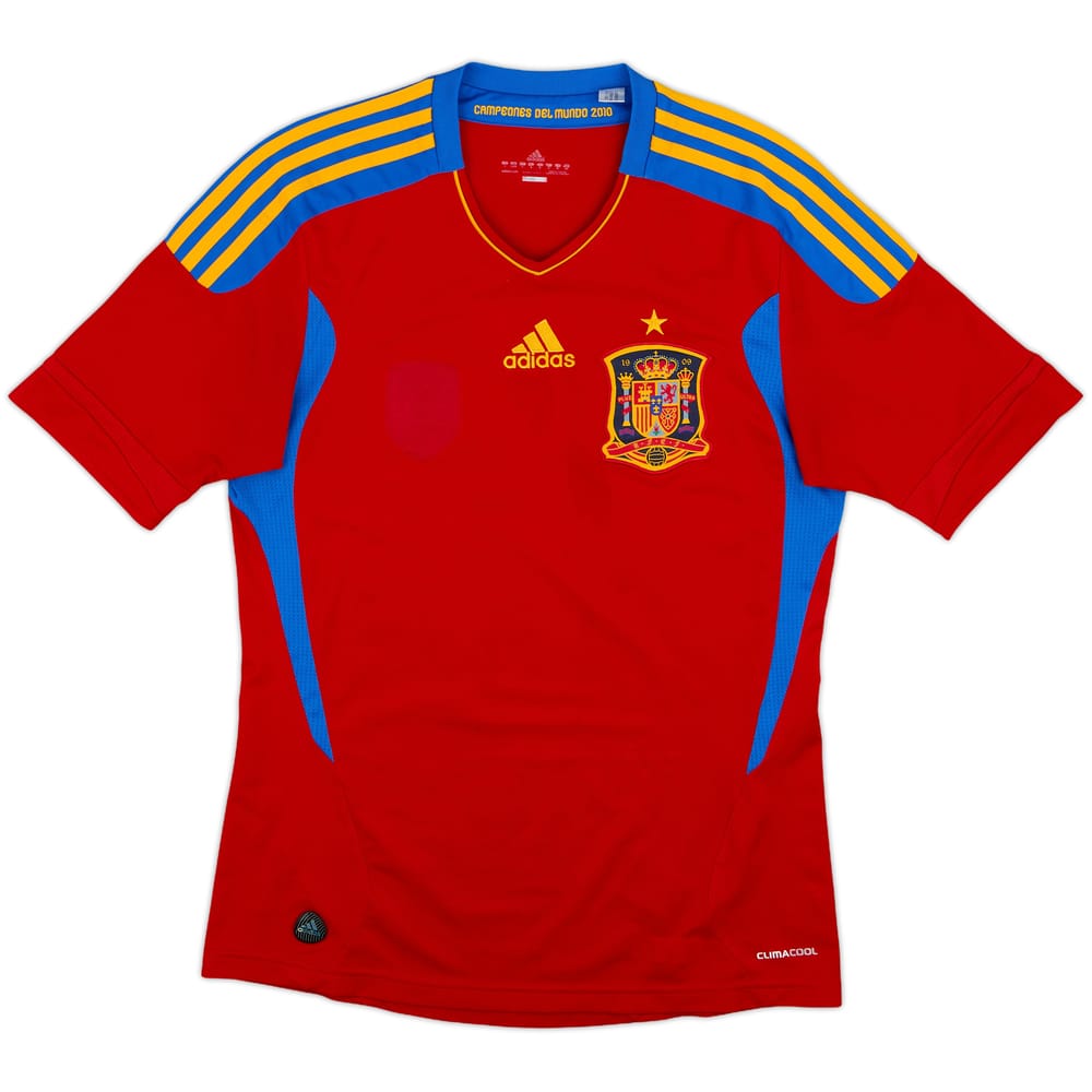 2009-10 Spain Home Shirt - 4/10 - (S)