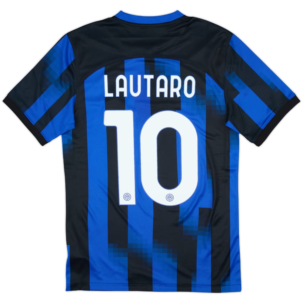 2023-24 Inter Milan Home Shirt Lautaro #10 - 10/10 - (S)