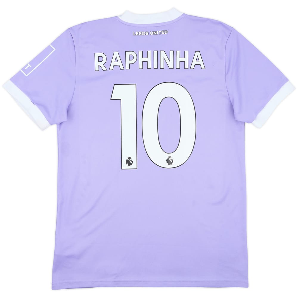 2021-22 Leeds United Third Shirt Raphinha #10 - 8/10 - (M)