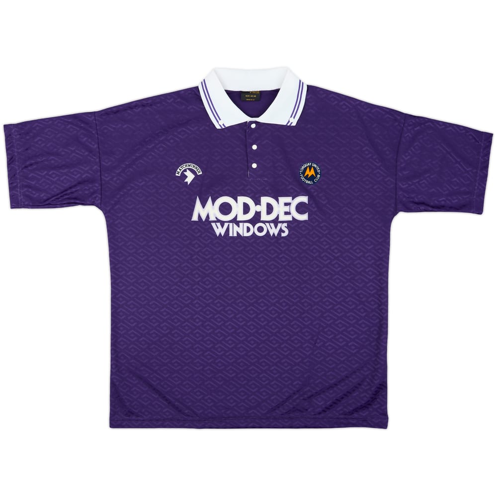 1991-92 Torquay United Away Shirt - 9/10 - (XL)