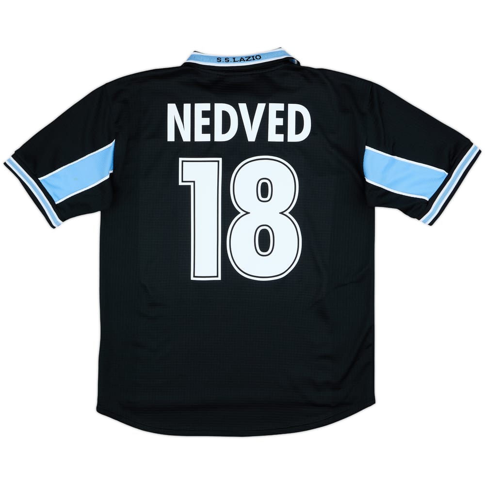 1998-99 Lazio Away Shirt Nedved #18 - 9/10 - (L)
