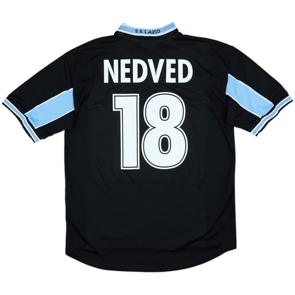1998-99 Lazio Away Shirt Nedved #18 - 8/10 - (XL)