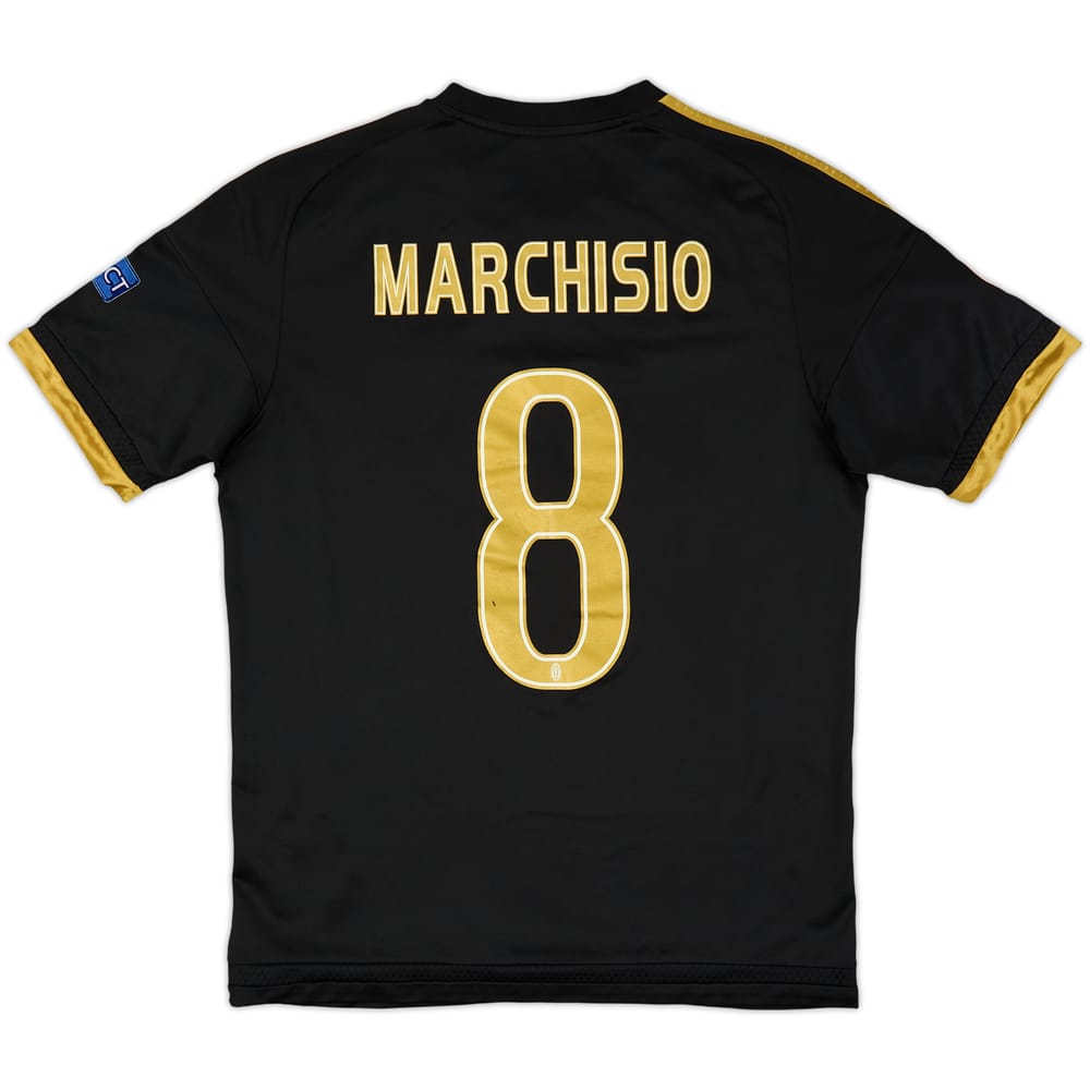 2015-16 Juventus Third Shirt Marchisio #8 - 5/10 - (M)