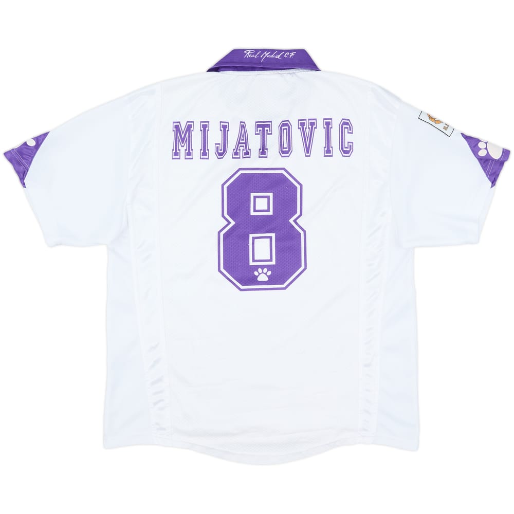1997-98 Real Madrid Home Shirt Mijatovic #8 - 6/10 - (L)