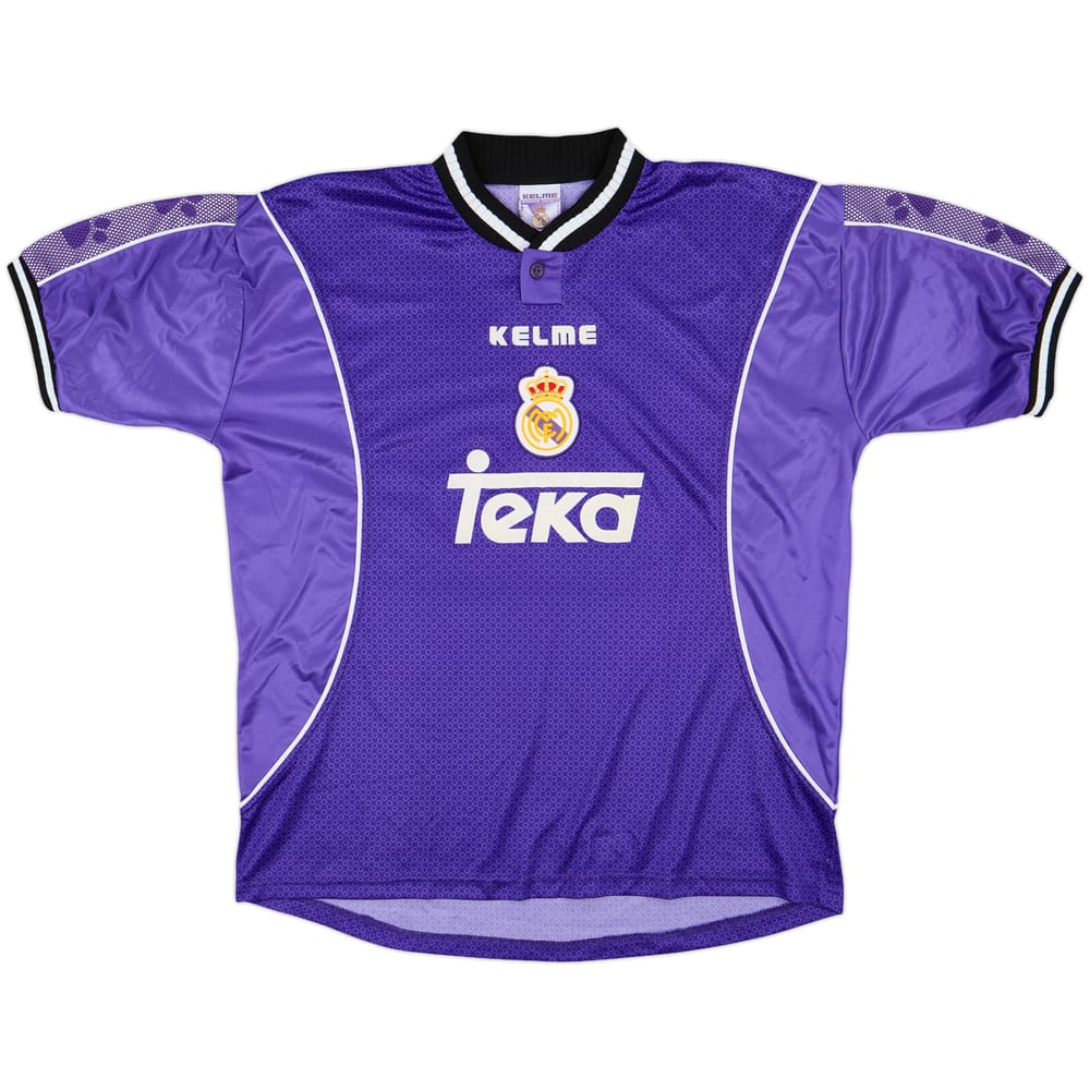 1997-98 Real Madrid Away Shirt - 8/10 - (XL)