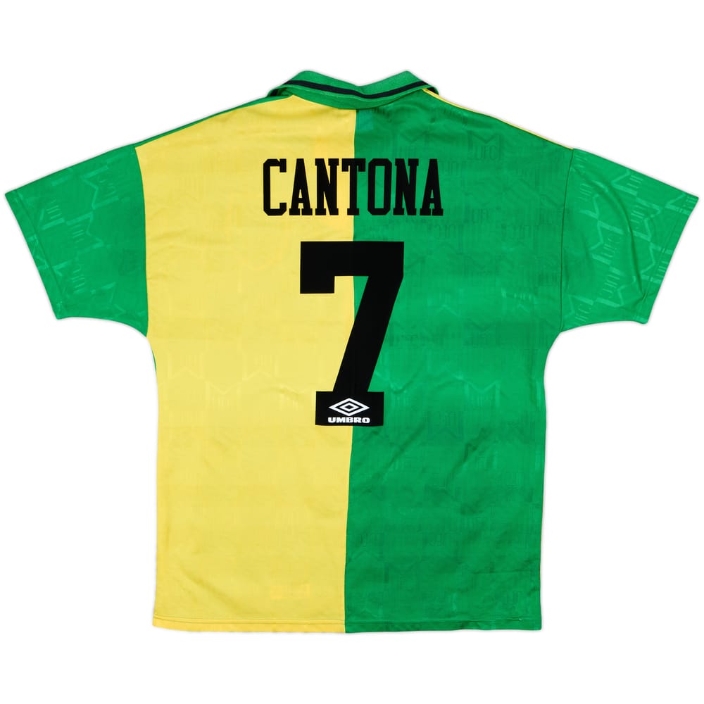 1992-94 Manchester United Third Shirt Cantona #7 - 8/10 - (L)
