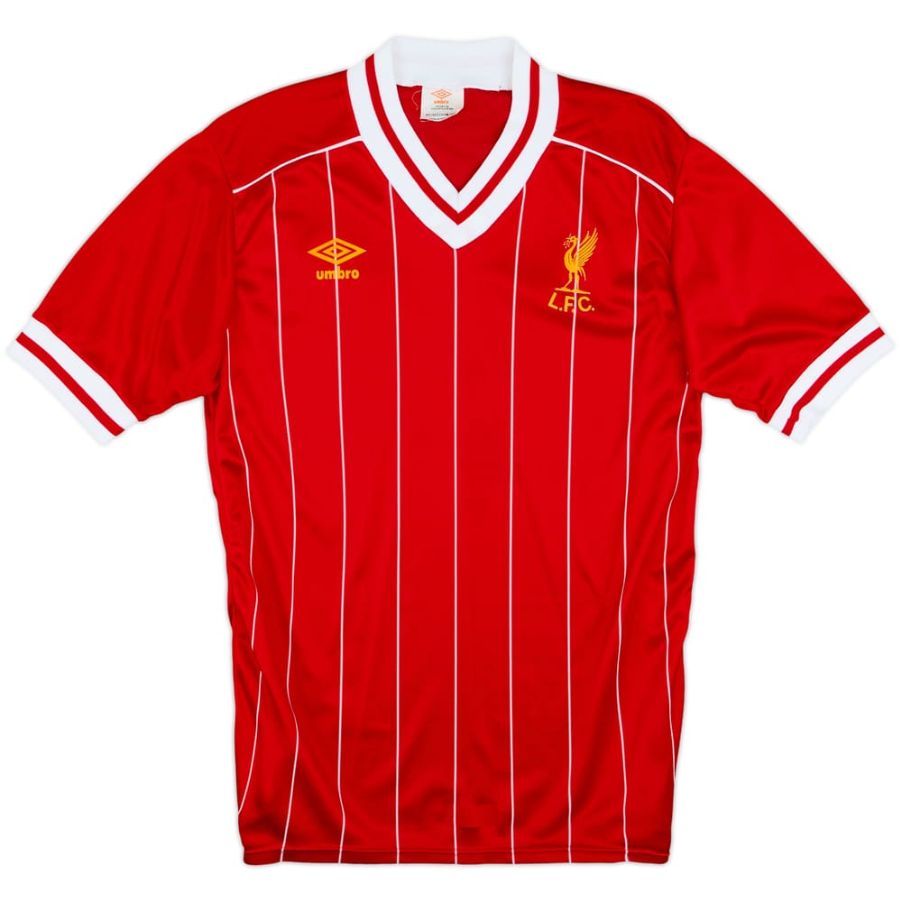 1982-85 Liverpool Home Shirt - 10/10 - (M)