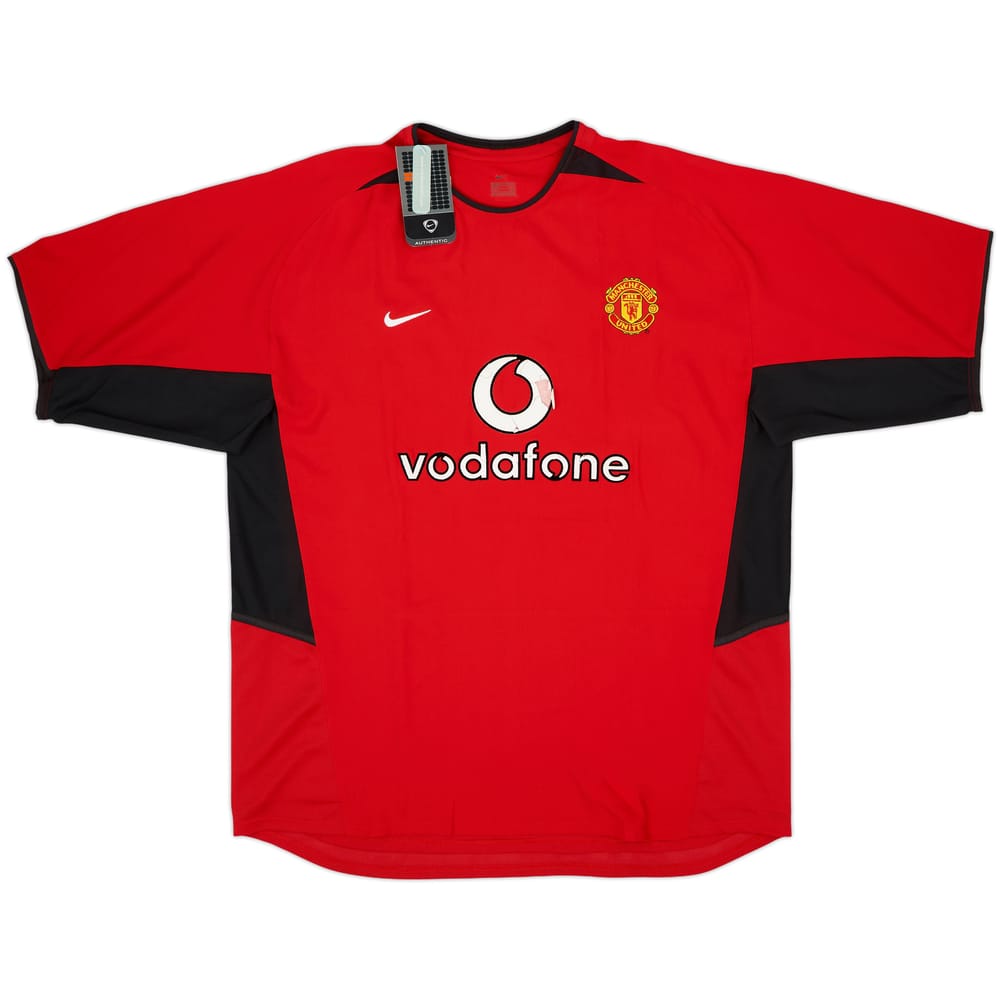 2002-04 Manchester United Home Shirt (XXL)