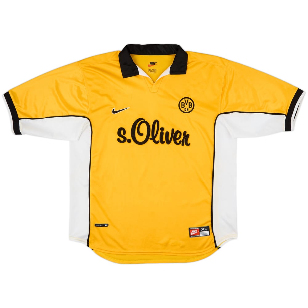1998-00 Borussia Dortmund Home Shirt - 8/10 - (XL)