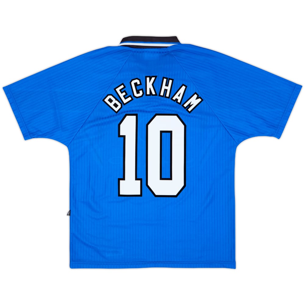 1996-98 Manchester United Third Shirt Beckham #10 - 10/10 - (M)