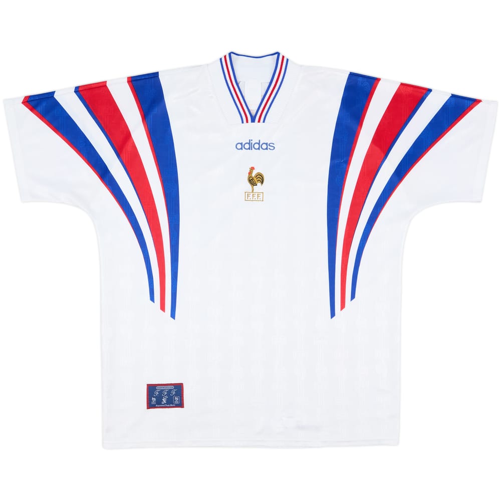 1996-98 France Away Shirt - 9/10 - (XL)