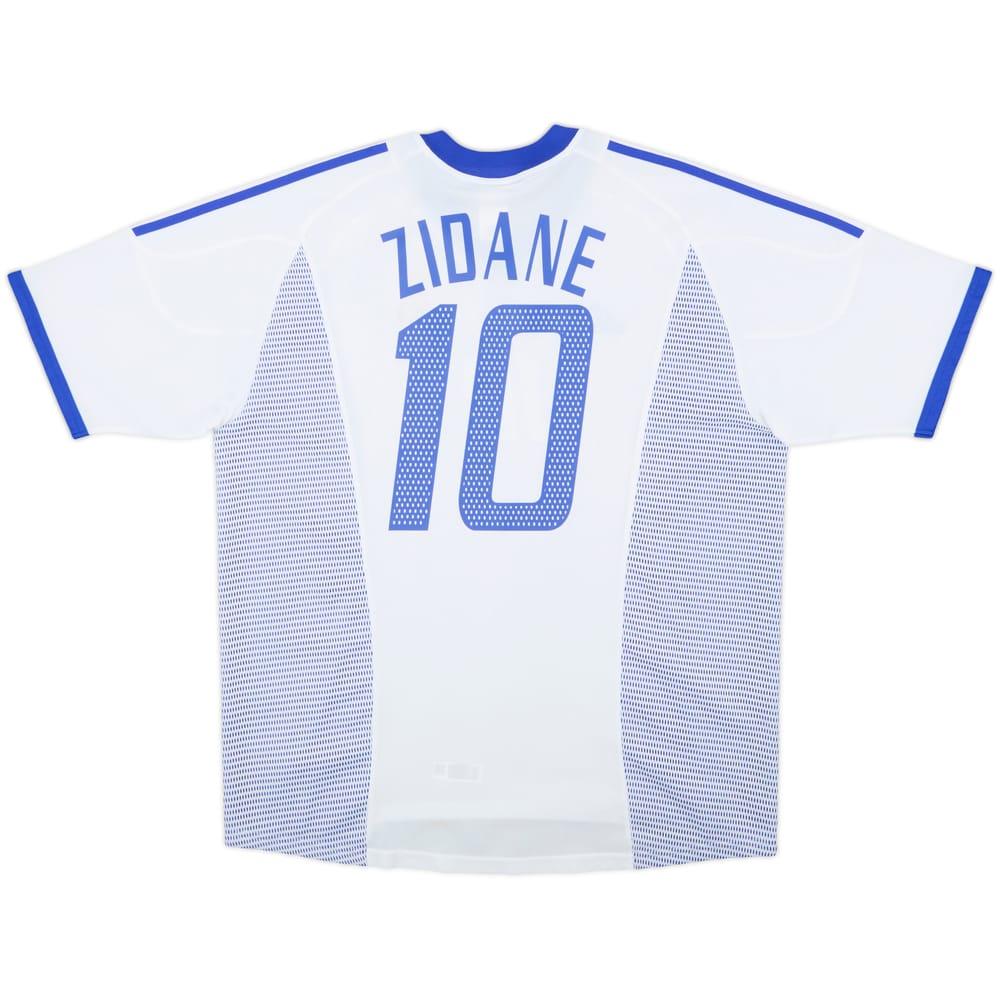 2002-04 France Away Shirt Zidane #10 - 8/10 - (XL)