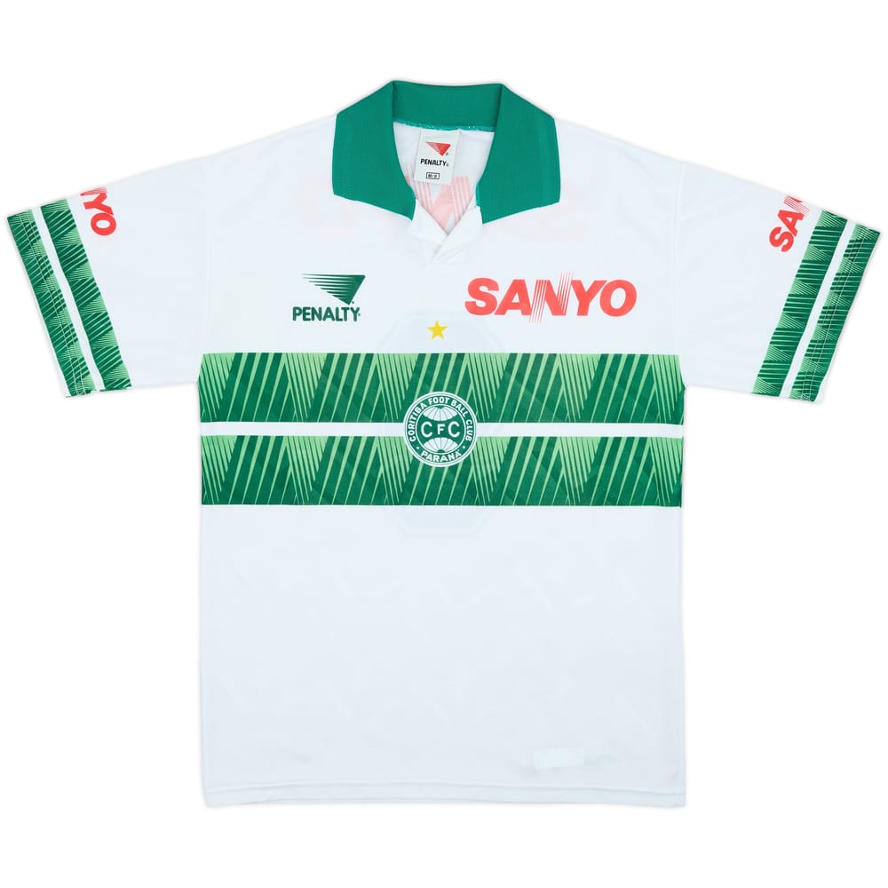 1997 Coritiba Home Shirt #9 - 9/10 - (M)