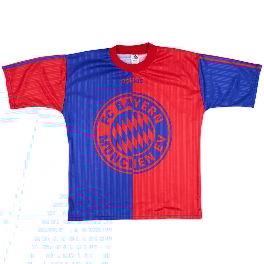 1995-96 Bayern Munich adidas Training Shirt - 8/10 - (S)