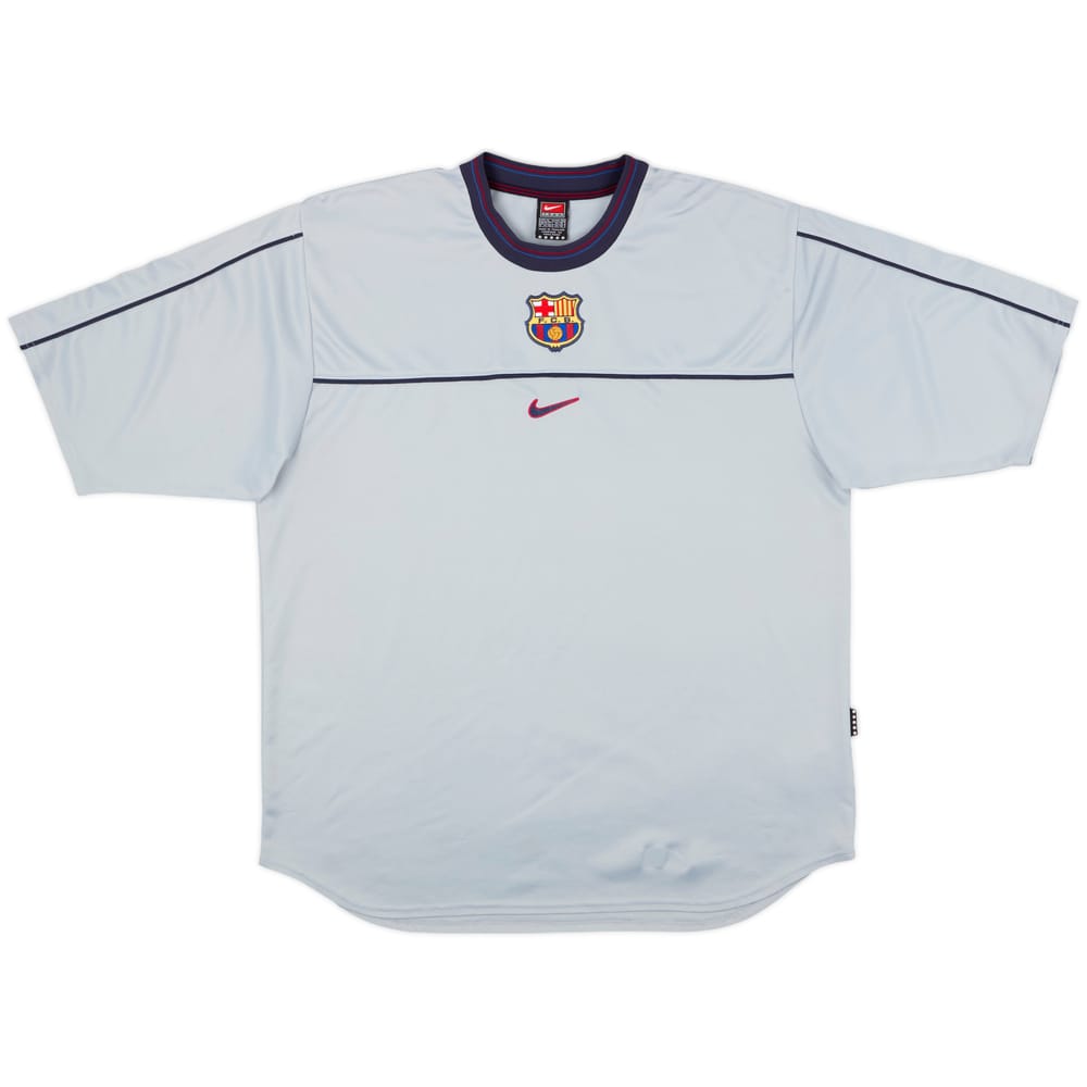 1998-00 Barcelona Nike Training Shirt - 8/10 - (XL)