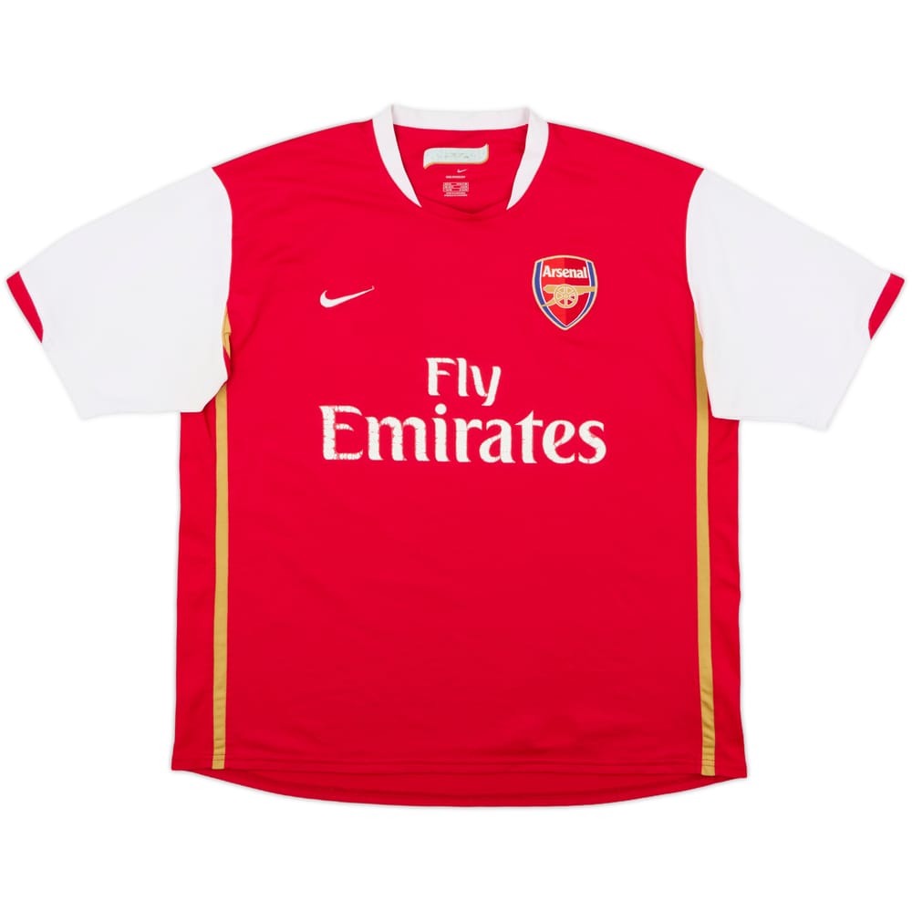 2006-08 Arsenal Home Shirt - 5/10 - (XL)